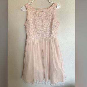 Cream Lace and Tulle Dress from Maurice's
